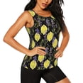 thumbnail image 1 of Uemuo Lavender Flowers Pattern Workout Tank Tops for Women Breathable Moisture-wicking tank top Sleeveless Running Loose Fit Yoga Tops Active Shirts Sports Gym Exercise, 1 of 9