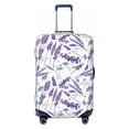 thumbnail image 1 of Uemuo Lavender Flowers Printed Washable Luggage Cover - Fashion Suitcase Protector Fits 18-32 Inch Luggage -Medium, 1 of 9