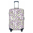 thumbnail image 1 of Uemuo Lavender Flowers Printed Washable Luggage Cover - Fashion Suitcase Protector Fits 18-32 Inch Luggage -Small, 1 of 9