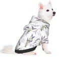 thumbnail image 1 of Uemuo Lavender Flowers for Winter Dog Hoodie Sweatshirts with Pockets Warm Dog Clothes for Small Dogs Chihuahua-Large, 1 of 8