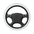 thumbnail image 1 of Uemuo Leaf Print Printed Car Elastic Steering Wheel Cover - Universal Car Accessory for Diverse Cars Anti-Slip, and Comfortable- 15", 1 of 8