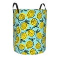 thumbnail image 1 of Uemuo Lemon1 Pattern Circular Laundry Hamper Basket with handles,Collapsible laundry basket,Large capacity laundry hamper,Laundry Organizer-Medium, 1 of 8