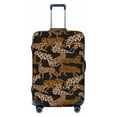 thumbnail image 1 of Uemuo Leopard Print Printed Washable Luggage Cover - Fashion Suitcase Protector Fits 18-32 Inch Luggage -Medium, 1 of 9