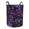 thumbnail image 1 of Uemuo Lilac Pattern Circular Laundry Hamper Basket with handles,Collapsible laundry basket,Large capacity laundry hamper,Laundry Organizer-Small, 1 of 8