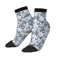 thumbnail image 1 of Uemuo Lilies Flowers Printed Crew Socks, Moisture-Wicking Socks, Athletic Socks for Men Breathable Cushion Socks Casual Sport Socks for Running Traveling, 1 of 6