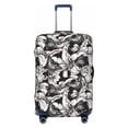 thumbnail image 1 of Uemuo Lilies Flowers Printed Washable Luggage Cover - Fashion Suitcase Protector Fits 18-32 Inch Luggage -Small, 1 of 9