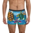 thumbnail image 1 of Uemuo Little Sea Turtles Pattern Men's Boxer Briefs,Trunk Anti-Chafing,Comfortable, Durable, and Stylish Underwear-X-Large, 1 of 9