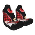 thumbnail image 1 of Uemuo Love Gnomes Pattern Car Seat Covers for Front Seats Waterproof Seat Covers for Cars, Universal Auto Front Seats Protector Fits for Car-, 1 of 6