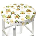 thumbnail image 1 of Uemuo Lovely Avocado Pattern Round Bar Stool Seat Covers Washable Stool Cushion Slipcover Elastic Bar Chair Covers-12 inch, 1 of 7