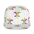 thumbnail image 1 of Uemuo Mardi Gras Carnival1 Pattern Women's Baseball Cap,Straight Brim Hat,Golf Dad Hat,Travel Hat,Sun Protection Cap,Everyday Accessory, 1 of 9