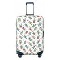 thumbnail image 1 of Uemuo Milk Tea Printed Washable Luggage Cover - Fashion Suitcase Protector Fits 18-32 Inch Luggage -Large, 1 of 9