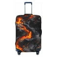 thumbnail image 1 of Uemuo Molten Lava Abstract Flow Printed Washable Luggage Cover - Fashion Suitcase Protector Fits 18-32 Inch Luggage -Medium, 1 of 9