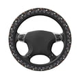 thumbnail image 1 of Uemuo Mushrooms Printed Car Elastic Steering Wheel Cover - Universal Car Accessory for Diverse Cars Anti-Slip, and Comfortable- 15", 1 of 8