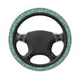thumbnail image 1 of Uemuo Mushrooms and Flowers Printed Car Elastic Steering Wheel Cover - Universal Car Accessory for Diverse Cars Anti-Slip, and Comfortable- 15", 1 of 8