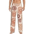 thumbnail image 1 of Uemuo Mushrooms2 Pattern Men's Wide Leg Palazzo Lounge Pants with Pockets Light Weight Loose Comfy Casual Pajama Pants-Large, 1 of 9