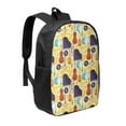 thumbnail image 1 of Uemuo Musical Instruments Printed Durable 17-inch Student Backpack - Lightweight, Waterproof, Adjustable Straps, Ideal for School, Work, Travel, 1 of 5