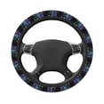 thumbnail image 1 of Uemuo New York City Printed Car Elastic Steering Wheel Cover - Universal Car Accessory for Diverse Cars Anti-Slip, and Comfortable- 15", 1 of 1