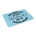 thumbnail image 1 of Uemuo Officially Retired not My Problem Anymore Printed Door Mat Indoor Doormat 16"x24",Front Back Door Mats Non Slip Entrance Rugs,Inside Doormats for Entryway, 1 of 9