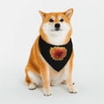 thumbnail image 1 of Uemuo Orange Dalia Summer Dog Bandanas,Cat Pet scarf,Soft Cotton Puppy Cat Scarfs Washable,Pets Gift-, 1 of 8