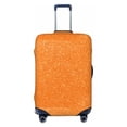 thumbnail image 1 of Uemuo Orange Glitter2 Printed Washable Luggage Cover - Fashion Suitcase Protector Fits 18-32 Inch Luggage -, 1 of 9