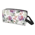 thumbnail image 1 of Uemuo Orchids Flowers Pattern Portable Toiletry Bags with Handle, Waterproof travel Make up Bags for Women, Large Capacity Travel Cosmetic Bags, 1 of 9
