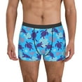 thumbnail image 1 of Uemuo Ornamental Turtles Pattern Men's Boxer Briefs,Trunk Anti-Chafing,Comfortable, Durable, and Stylish Underwear-Large, 1 of 9