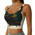 thumbnail image 1 of Uemuo Owl with Mandala Pattern Women's Sports Bra - High Impact Support, Breathable, and Comfortable Athletic Bra for Running, Yoga, and Workouts, 1 of 9