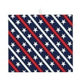thumbnail image 1 of Uemuo Patriotic Star Pattern Dish Drying Mat,16*18 inch Absorbent Dish Drainer Kitchen Counter,Large Size Dish Drying Pad for Countertops,Sinks,Draining Racks, 1 of 6
