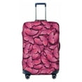 thumbnail image 1 of Uemuo Pink Butterfly Printed Washable Luggage Cover - Fashion Suitcase Protector Fits 18-32 Inch Luggage -X-Large, 1 of 9