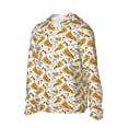 thumbnail image 1 of Uemuo Pizza Slices Pattern Women's Full Zip UPF 50+ Sun Protection Hoodie Jacket Long Sleeve Sun Shirt Hiking Outdoor Performance with Pockets-XX-Large, 1 of 9