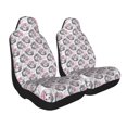 thumbnail image 1 of Uemuo Poodle Dog Pattern Car Seat Covers for Front Seats Waterproof Seat Covers for Cars, Universal Auto Front Seats Protector Fits for Car-2 PCS, 1 of 6