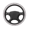 thumbnail image 1 of Uemuo Poodle Dog Printed Car Elastic Steering Wheel Cover - Universal Car Accessory for Diverse Cars Anti-Slip, and Comfortable- 15", 1 of 8