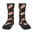 thumbnail image 1 of Uemuo Popcorn Printed Kids Boys Socks Seamless Crew Socks Crazy Funny Athletic Sport Socks for Children, 1 of 1