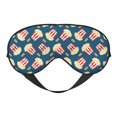 thumbnail image 1 of Uemuo Popcorn With Glasses Pattern Sleep Eye Mask - Light Blocking Sleep Mask Blocking Out Light Perfectly, Soft and Comfortable Night Eye Mask, Eye Blinder, 1 of 7