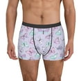 thumbnail image 1 of Uemuo Purple Butterfly Pattern Men's Boxer Briefs,Trunk Anti-Chafing,Comfortable, Durable, and Stylish Underwear-X-Large, 1 of 9