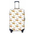 thumbnail image 1 of Uemuo Rabbit And Carrot Printed Washable Luggage Cover - Fashion Suitcase Protector Fits 18-32 Inch Luggage -X-Large, 1 of 9