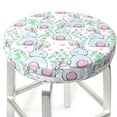 thumbnail image 1 of Uemuo Rabbit Back View Pattern Round Bar Stool Seat Covers Washable Stool Cushion Slipcover Elastic Bar Chair Covers-12 inch, 1 of 7