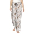 thumbnail image 1 of Uemuo Rabbit In Space Pattern Women's Wide Leg Palazzo Lounge Pants with Pockets Light Weight Loose Comfy Casual Pajama Pants-XX-Large, 1 of 9