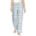 thumbnail image 1 of Uemuo Rabbit In The Rain Pattern Women's Wide Leg Palazzo Lounge Pants with Pockets Light Weight Loose Comfy Casual Pajama Pants-X-Large, 1 of 9