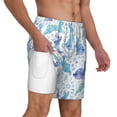 thumbnail image 1 of Uemuo Rabbit2 Pattern Mens Swim Trunks Quick Dry Board Shorts with Mesh Lining, Stretch Beach Shorts Quick Dry No-Chafing Board Shorts-3X-Large, 1 of 9