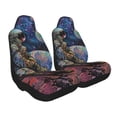 thumbnail image 1 of Uemuo Rainbow Astronaut Space Landscape Pattern Car Seat Covers for Front Seats Waterproof Seat Covers for Cars, Universal Auto Front Seats Protector Fits for Car-1, 1 of 6