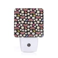 thumbnail image 1 of Uemuo Rainbow Flowers Night Light, Night Lights Plug into Wall, Dusk to Dawn Sensor Warm White Led Night Light 0.5W-US, 1 of 9
