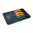 thumbnail image 1 of Uemuo Rainbow Sausages On Dark Slate Printed Door Mat Indoor Doormat 16"x24",Front Back Door Mats Non Slip Entrance Rugs,Inside Doormats for Entryway, 1 of 9