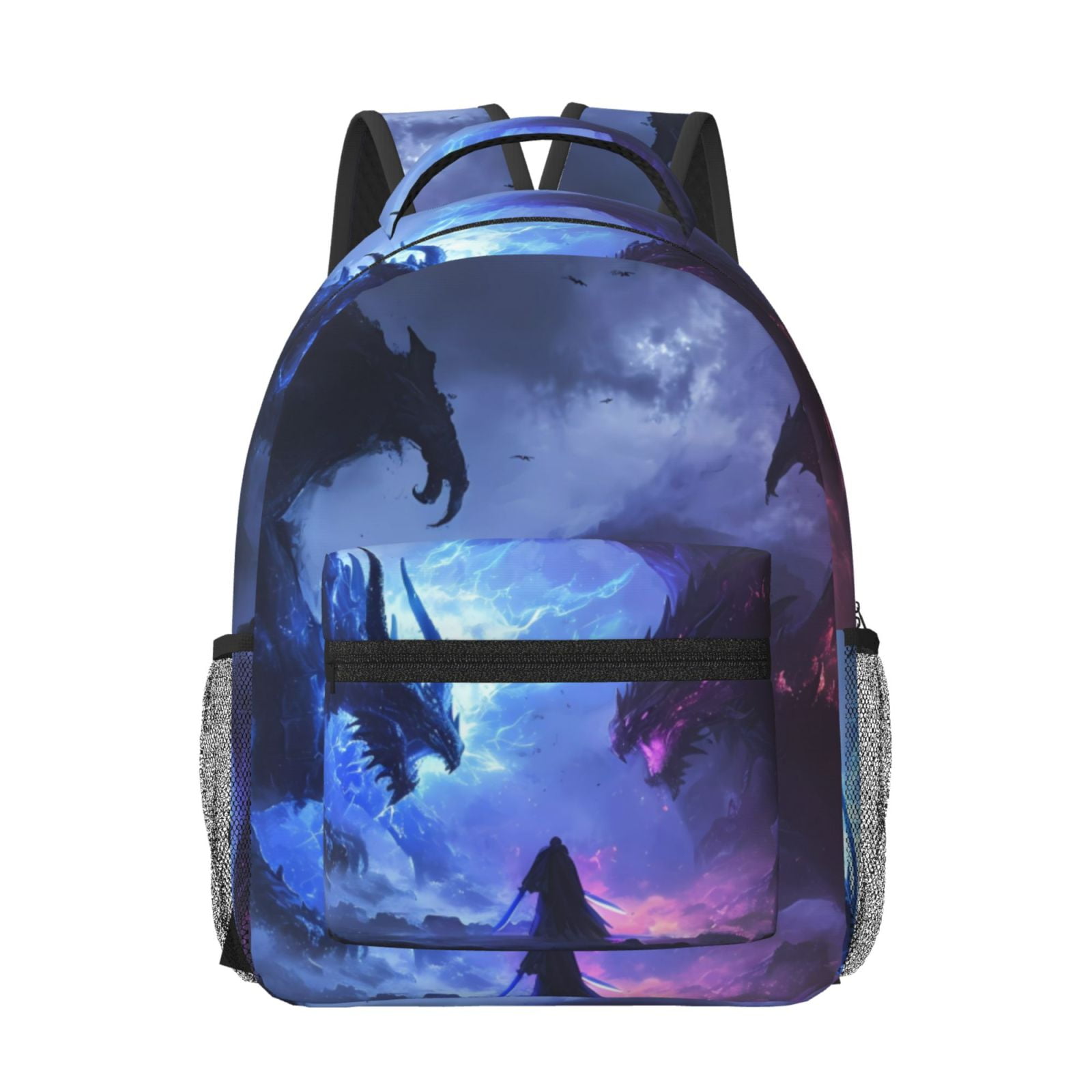 Blue Chinese Dragon Backpack