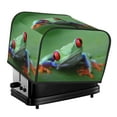 thumbnail image 1 of Uemuo Red-Eyed Tree Frog-1 Print Toaster Cover 4 Slice, Small Kitchen Appliance Covers, Toaster Oven Cover with Loop, Bread Machine Cover Dust Cover Protection, 1 of 7