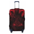 thumbnail image 1 of Uemuo Red Gothic Skeleton Throne Printed Washable Luggage Cover - Fashion Suitcase Protector Fits 18-32 Inch Luggage -Small, 1 of 9