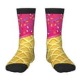 thumbnail image 1 of Uemuo Red Ice Cream Printed Kids Boys Socks Seamless Crew Socks Crazy Funny Athletic Sport Socks for Children, 1 of 6