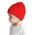 Uemuo Red for Toddler Girls Winter Hats Infant Boys Beanie Soft Baby