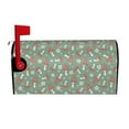 thumbnail image 1 of Uemuo Retro Hippie Groovy Mushroom Pattern Mailbox Covers Magnetic Standard Mailbox Covers Holiday Mailbox Wraps for Christmas Garden Yard Home Outdoor Decor-25.5x21 in, 1 of 8