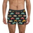 thumbnail image 1 of Uemuo Retro Video Game Pattern Men's Boxer Briefs,Trunk Anti-Chafing,Comfortable, Durable, and Stylish Underwear-Medium, 1 of 9